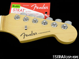 2017 American Fender ELITE Stratocaster Strat NECK+ LOCKING TUNERS USA Maple