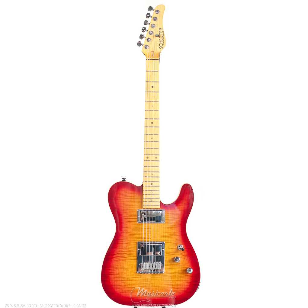 Schecter USA Custom Shop PT Custom HH Ace Burst