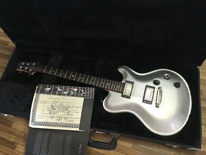 Nik Huber Dolphin II Silver Handcraft Rare VIN Pickup E-Guitar Free Shipping