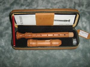 Kung Superio Descant Recorder in Olive Wood - KS2309