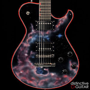 NEW KNAGGS STEVE STEVENS SIGNATURE KENAI SSC GUITAR ONE OFF RED GALAXY FINISH