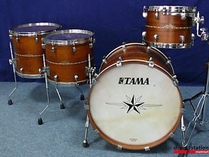 Tama Starclassic Bubinga Limited Shellset in "Hawaiian Koa"  -  22,12,14,16"