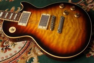 Gibson Custom Shop Les Paul Class 5 Quilt Top Electric Guitar Free Shipping