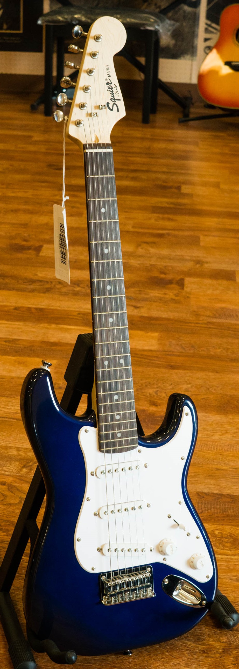 Squier by Fender Mini Strat Electric Guitar - Blue