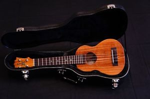 New Design KoAloha KSM-02 Soprano LN Solid Koa Ukulele FREE SHIPPING & HARD CASE
