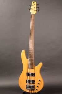 Ibanez/ SRX705 NT Beige Electric bass w/ Soft case Right hand From JAPAN