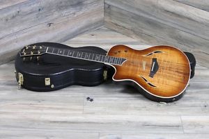 Super Rare! Taylor T5C2 Stunning Koa Lefty Left Handed Guitar MINTY + OHSC
