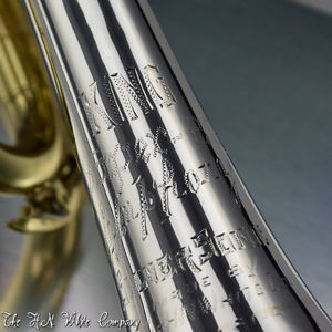 Vintage King H. N. White Super 20 Symphony SilverSonic Trumpet Terrific