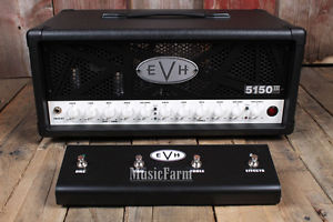 EVH 5150 III Electric Guitar Amplifier Head 50 Watt 3 Channel Tube Amp Black