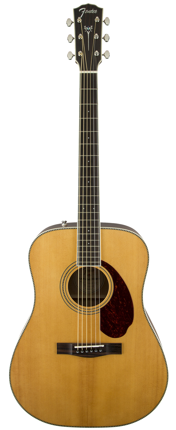 Fender Paramount PM-1 Standard Dreadnought Acoustic Guitar, Rosewood - Natural
