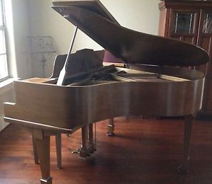 Wurlitzer Baby Grand Piano Padded Piano Bench