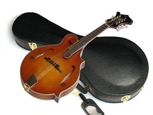 MICHAEL KELLY Legacy Elegante AmberBurst mandolin w/ CASE - Made in KOREA - B