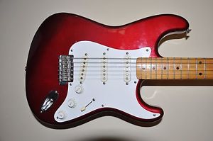 Fender Stratocaster ´57 Reissue JV 1982 Made in Japan 1982 Candy Apple Red