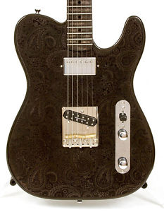 Walla Walla Guitar Company Maverick Pro T-Top Electric Guitar Black Bart