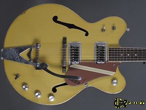 1967 Gretsch 6105 Rally - Yellow Bamboo/Copper -