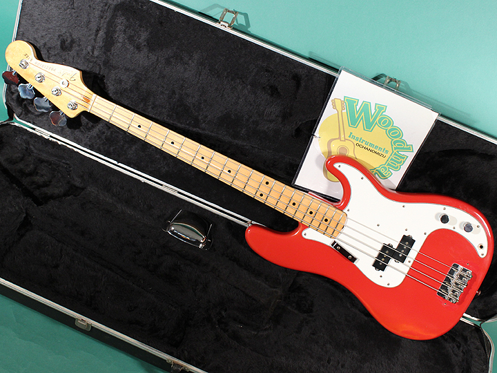 Fender PRECISION BASS MOROCCO RED 1981 E-Bass