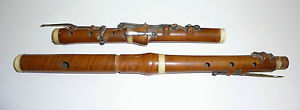 Antique 19th Cent.. Boxwood Flute ASTOR HORWOOD For Restoration
