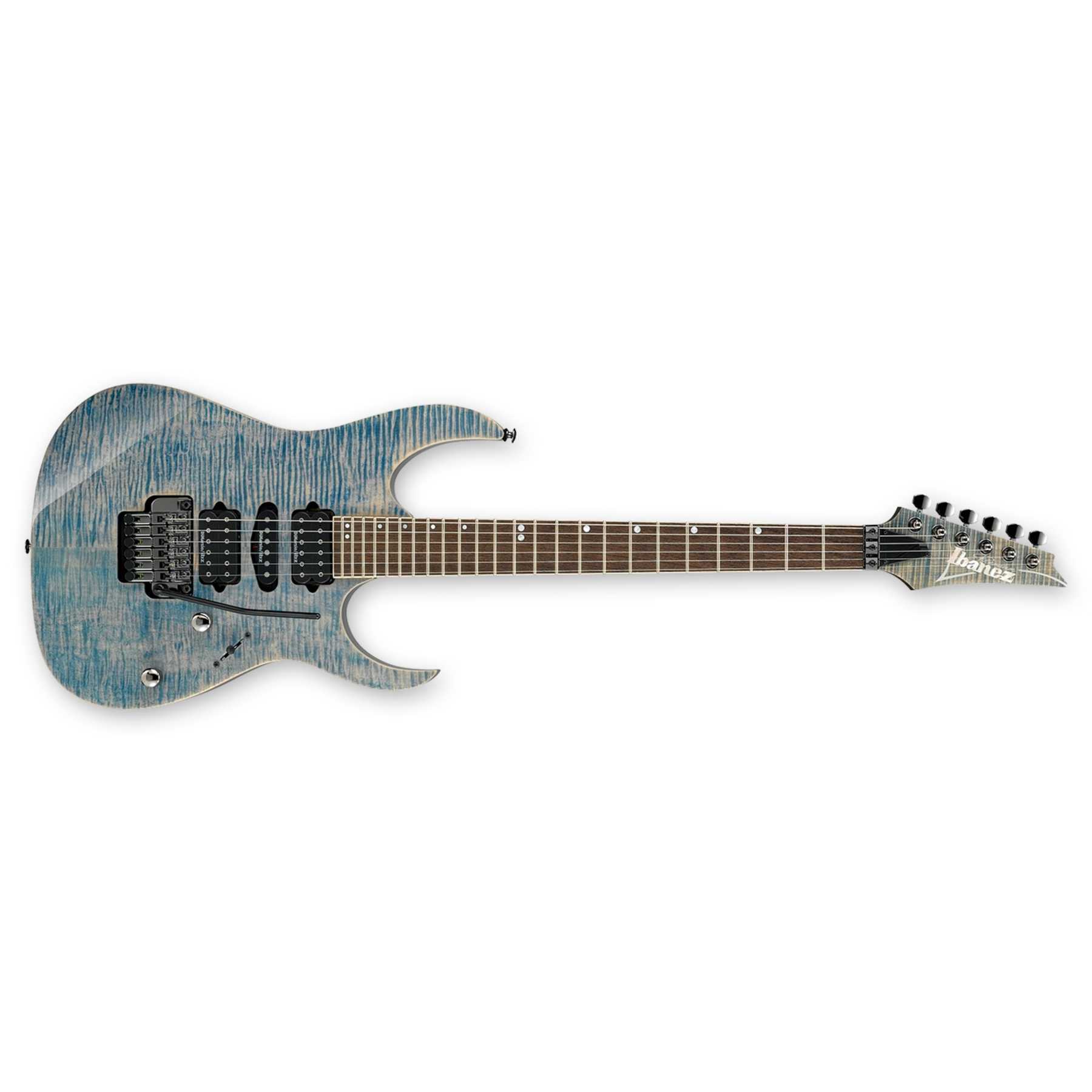 IBANEZ RG970WFMZ-TFD - Transparent Faded Denim - Gigbag inclusa