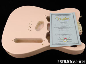 USA Fender Custom Shop 67 Smugglers Telecaster BODY American Tele Shell Pink