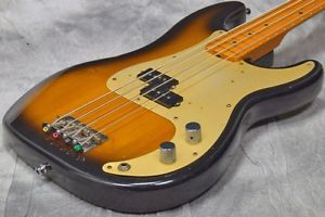 Fender AMERICAN VINTAGE 57 PRECISION BASS 2 Colol Sunburst Electric Bass Guitar