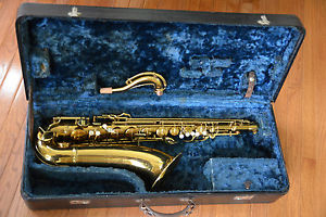 1936 CONN 10M TENOR SAXOPHONE - GREAT CONDITION, SERVICED, READY FOR GIG