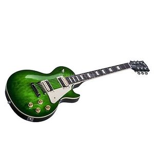Guitarra eléctrica Gibson Les Paul Classic T 2017 Green Ocean Burst