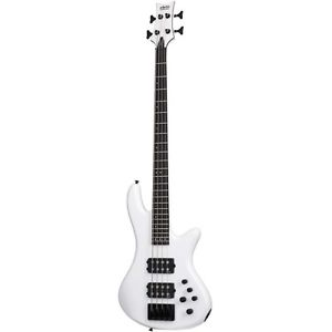 Schecter Stiletto Stage-4 Gloss White WHT B-STOCK Electric Bass Guitar Stage 4