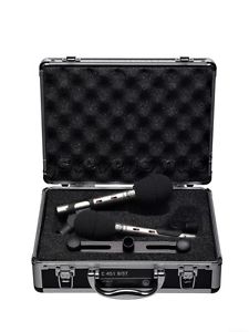AKG C451BST matched stereo set lipstick condenser mics C 451 pair NEW..