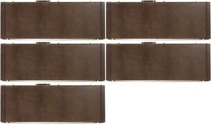Gator Deluxe Wood Case - Double-cutaway Electric Guitar... (5-pack) Value Bundle