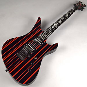 SCHECTER AD-A7X-SS-CTM Schecter Synyster Custom Skull E-Guitar Free Shipping