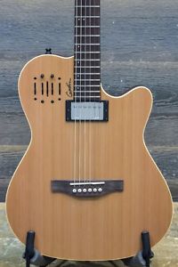 Godin A6 Ultra Natural Semi-Gloss "SF" Electro-Acoustic Guitar w/ Bag #17242108