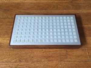 MONOME 128 WALNUT ORIGINAL GRID CONTROLLER EURORACK MODULAR SYNTHESIZER