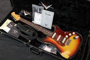 Fender MBS 1961 Stratocaster Heavy Relic Electric Guitar Free shipping