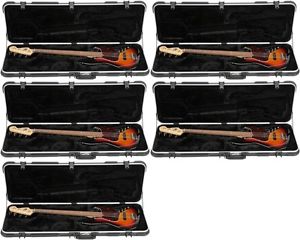 SKB SKB-44 Electric Bass Case (5-pack) Value Bundle