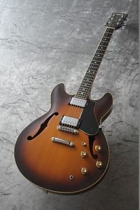 YAMAHA SA-1800 "MIJ", 1981, VG. condition Japanese vintage semi-hollow w/GB