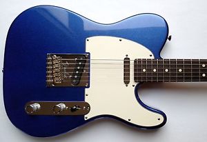 Fender American Standard Telecaster Electric Guitar 2013 USA Metallic Blue w/HSC