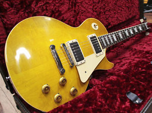 Used Gibson Custom Shop True Historic 1958 Les Paul Standard Vintage Lemon Burst