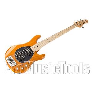 Music Man USA Sterling 5 HS TG -Translucent Gold MN *NEW* bass musicman stingray