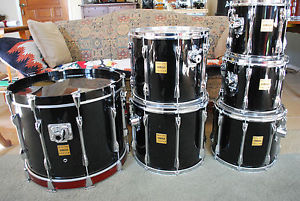 Vintage 1990 Yamaha Rock Tour Custom 6 Pc Drum Kit.... VGC