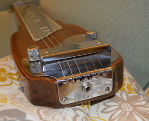 1946-47 Fender Lap steel deluxe with case guitar original complete working