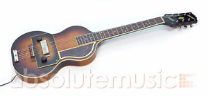 Slingerland Musiker Überlappung Stahl Elektrisch Gitarre Mit Hartschale