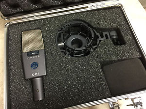 AKG C414 B XLS Microphone In Case - MINT!