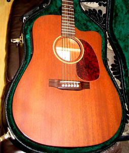 Zager EZ-Play Modified Martin DC15ME Acoustic Electric Guitar