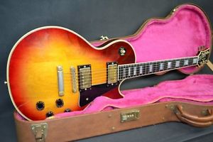 Gibson 1989 Les Paul Custom Heritage Cherry Sunburst Electric Guitar