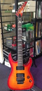 CHARVEL DESOLATION DX1FR SOLOIST, FLOYD, CHERRY SUNBURST NEW OLD STOCK