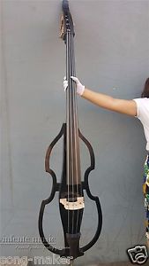 New 3/4 Electric Parted Upright Double Bass Finish Big jack  yinfente Bird Head