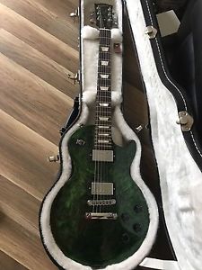 Gibson Flood 2011 Limited Green Swirl Finish 1 Of 300