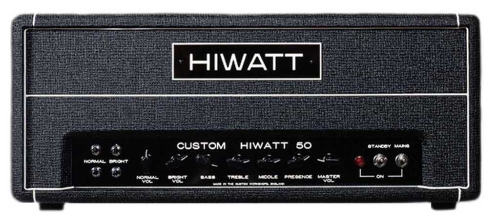 HIWATT CUSTOM 50 DR504 Testata Per Chitarra