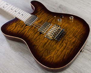 Suhr Modern T Custom Shop SIGNED Electric Guitar Quilt Maple Bengal Burst + Case