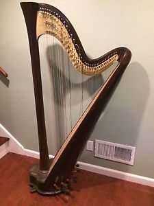 44-string 7-pedal concert harp